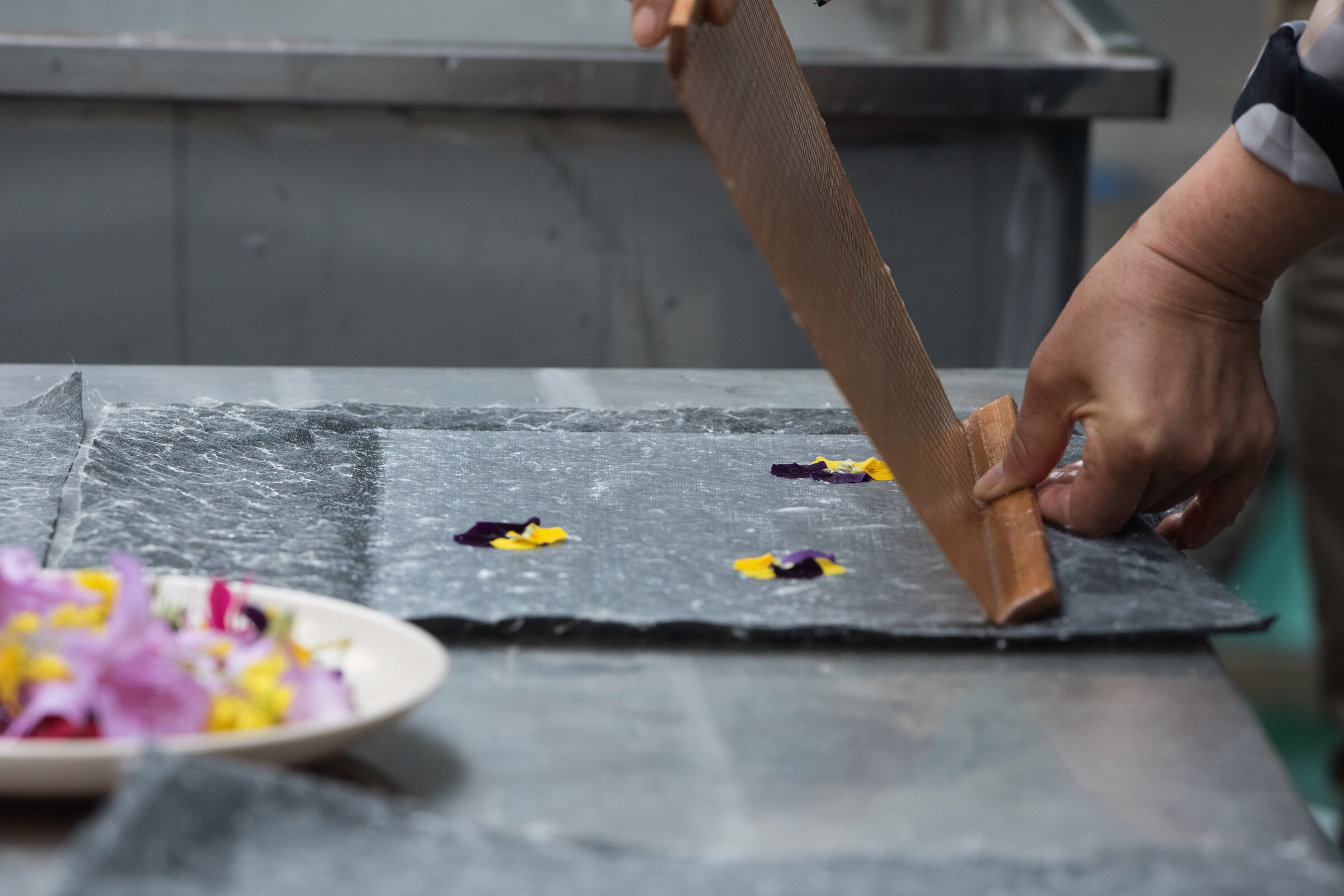Traditional Hanji paper making