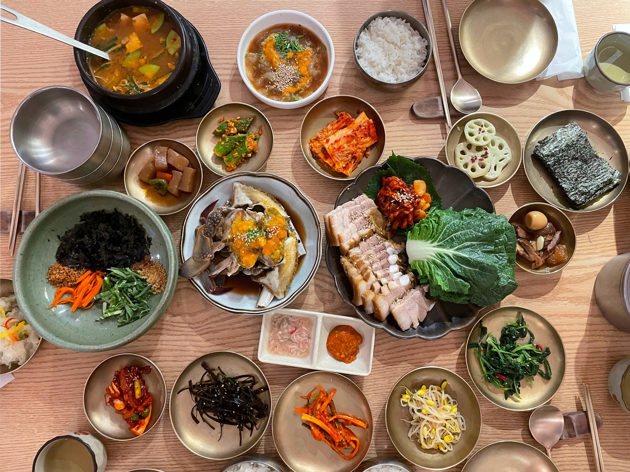 Authentic Korean cuisine